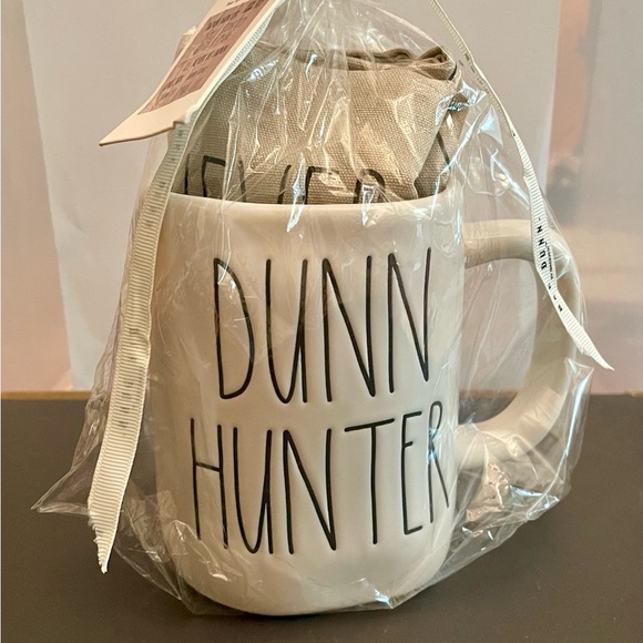 Rae Dunn mug and Tea towel set - Picture 2 of 4